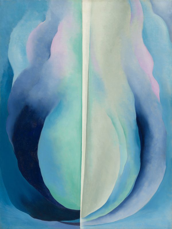 Abstraction Blue 1927 OKeeffe MOMA NYC